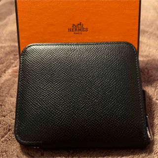 【期間限定】HERMES エルメス 希少カラー/財布　シルクインコンパクト