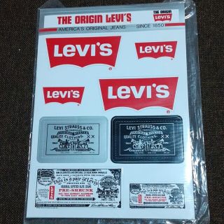 リーバイス(Levi's)のリーバイスLevi's　ステッカー　シール　30年位前の新品未開封　非売品(その他)