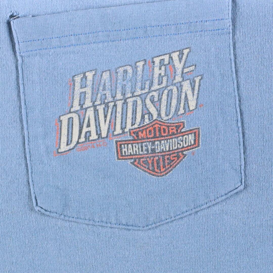 ハーレーダビッドソン Harley-Davidson JAMAICA 両面プリント モーターサイクル バイクTシャツ メンズXL /eaa324983