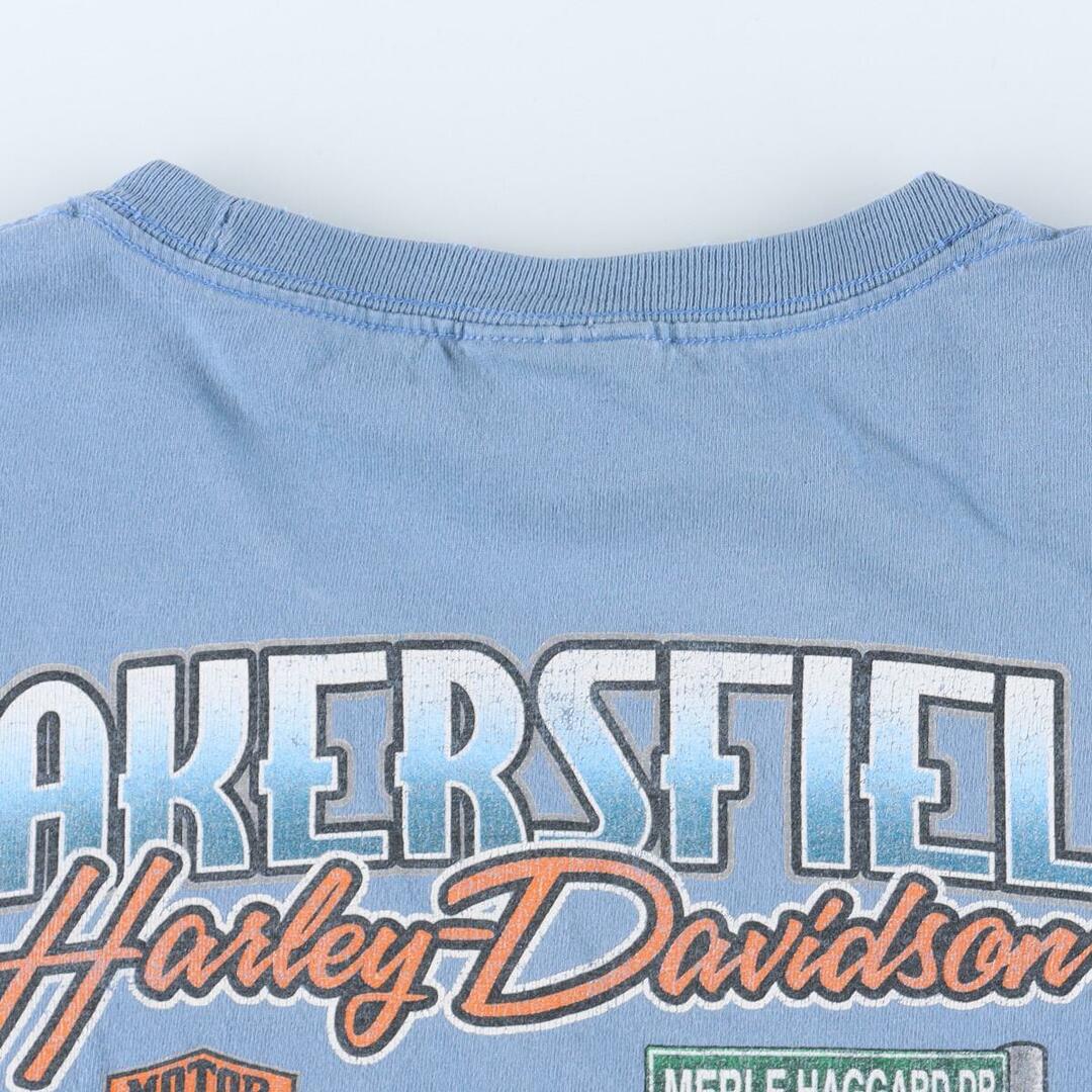 ハーレーダビッドソン Harley-Davidson 両面プリント モーターサイクル バイクTシャツ メンズL /eaa313962