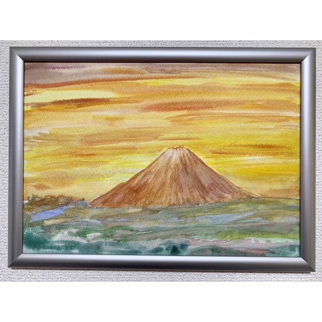 金運アップ 赤富士 開運 金運 風水 富士山 - 絵画/タペストリ 金運アップ 赤富士 開運 金運 風水 富士山 - 絵画/タペストリ