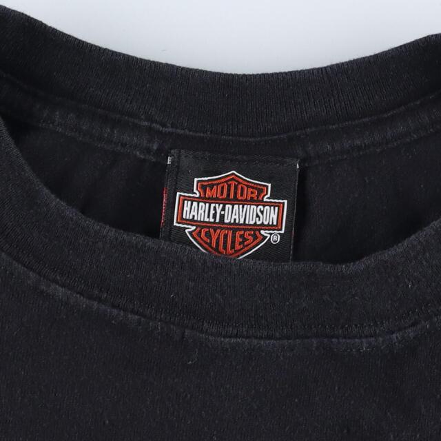 古着 ハーレーダビッドソン Harley-Davidson 両面プリント モーターサイクル バイクTシャツ メンズXXL /eaa322344