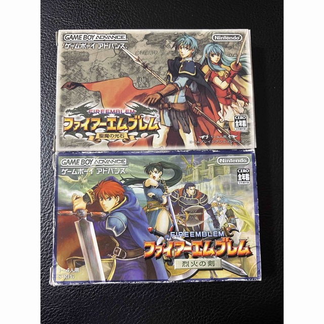 GBA ファイアーエムブレム 2点 ファイアーエムブレム烈火の剣&聖魔の ...