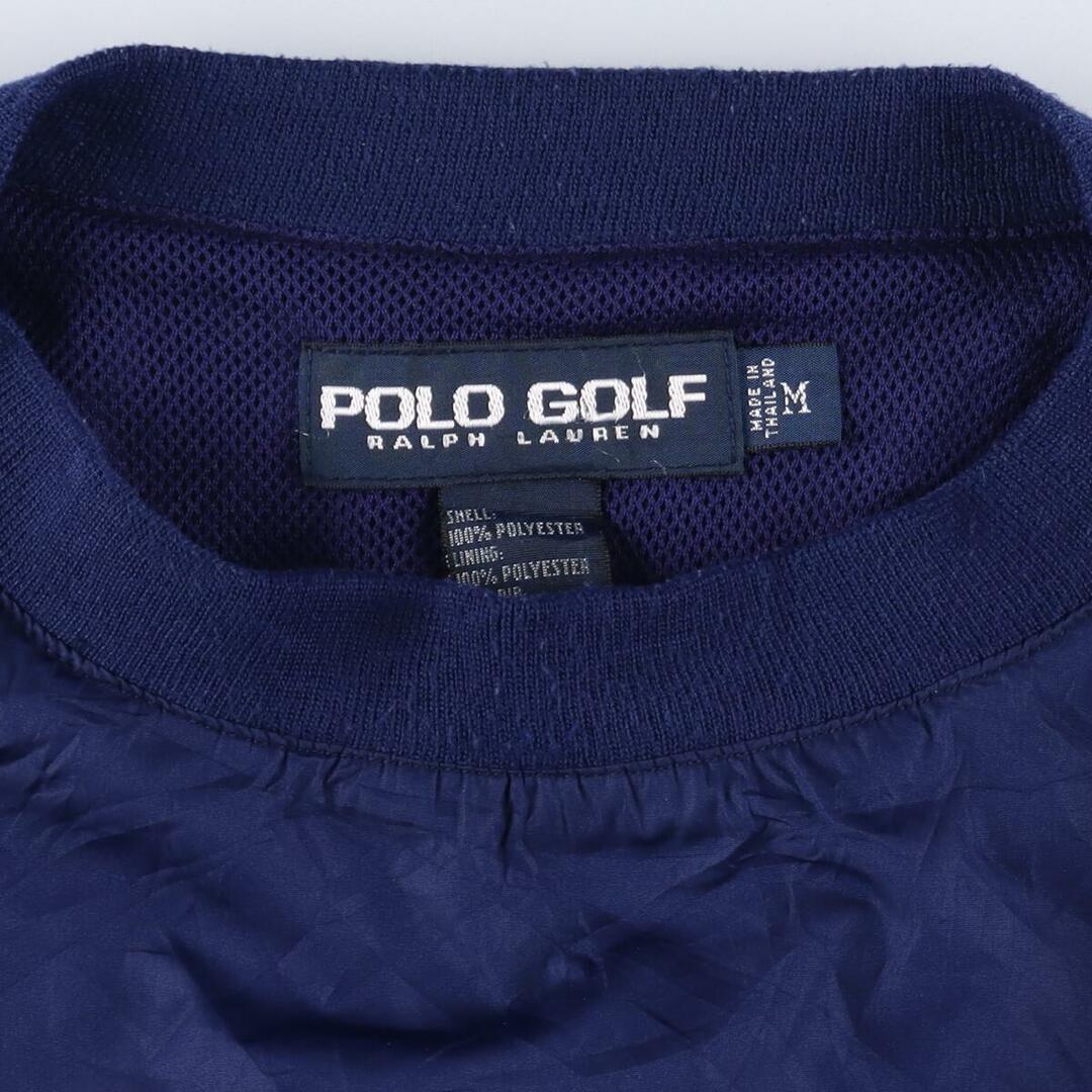 Ralph Lauren(ラルフローレン)の古着 ラルフローレン Ralph Lauren POLO GOLF ポロゴルフ ウォームアッププルオーバー メンズXL /eaa323903 メンズのジャケット/アウター(ナイロンジャケット)の商品写真