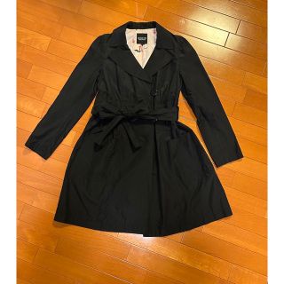 ソニアリキエル(SONIA RYKIEL)のトレンチコート　ブラック　ソニアリキエル(トレンチコート)