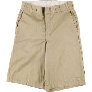 ディッキーズ(Dickies)の古着 ディッキーズ Dickies ワークショーツ ハーフパンツ メンズw31 /eaa322484(ショートパンツ)