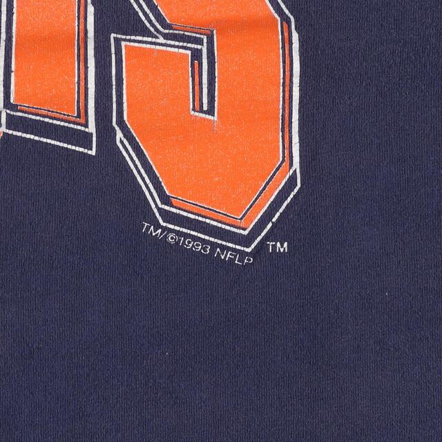 90年代 LOGO7 NFL CHICAGO BEARS シカゴベアーズ スポーツプリントTシャツ USA製 メンズL ヴィンテージ /eaa322404 3