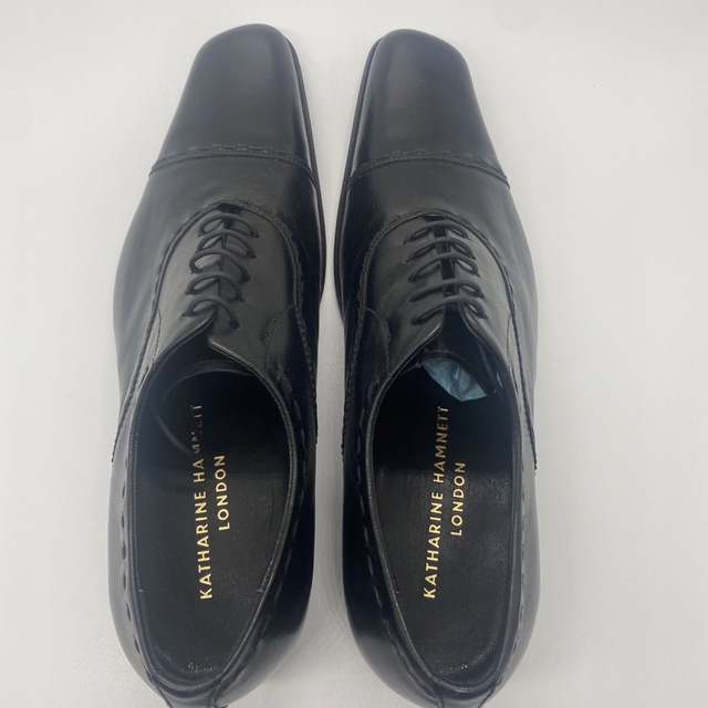 KATHARINE HAMNETT(キャサリンハムネット)の25cm  ブラック 黒  キャサリンハムネット  クラシカル　メンズ　紳士靴 メンズの靴/シューズ(ドレス/ビジネス)の商品写真