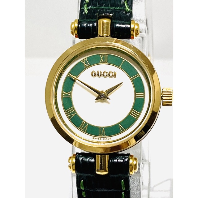 Gucci - 美品! GUCCI グッチ 純正ベルト 電池新品交換済み レディース
