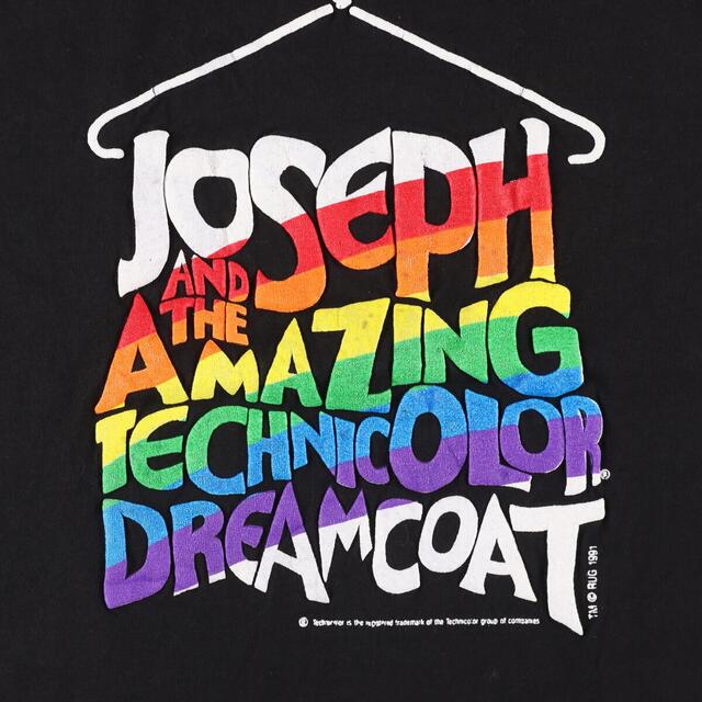 90年代 MILLENITEX JOSEPH AND THE AMAZING TECHNICOLOR DREAMCOAT ミュージカル プリントTシャツ USA製 メンズXXL ヴィンテージ /eaa323134 4