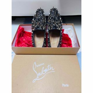 クリスチャンルブタン(Christian Louboutin)のクリスチャン・ルブタン マルチスタッズ スリッポン ローファー　27.5cm(その他)