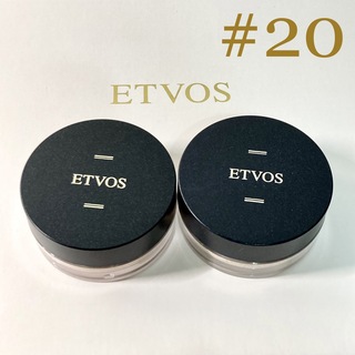 エトヴォス(ETVOS)の新品 エトヴォス マットスムースミネラルファンデーション #20 2個セット(ファンデーション)