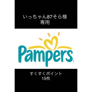 ピーアンドジー(P&G)のパンパース　すくすくポイント　15枚(その他)