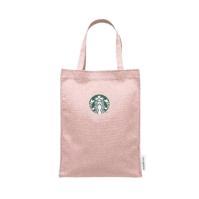 Starbucks Coffee(スターバックスコーヒー)のスターバックス　リサイクルポリエステル　ショッパーバッグ レディースのバッグ(トートバッグ)の商品写真