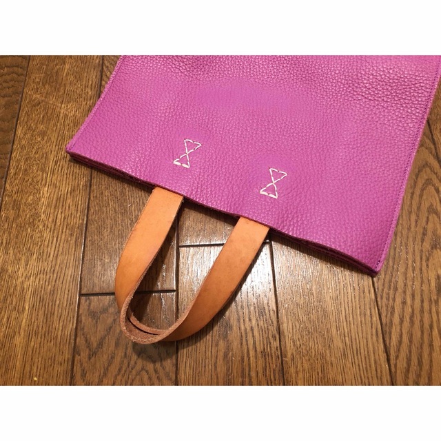 Hender Scheme paper bag big royal purple
