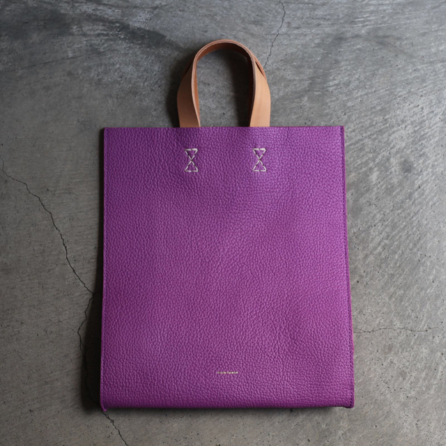 Hender Scheme paper bag big royal purple