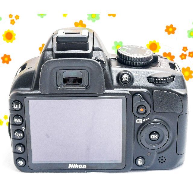 安心のガイドモード搭載♪Nikon D3100 ボディ♪