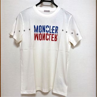 恵みの時 新品 moncler モンクレール 白 Tシャツ 14a ロゴ - Tシャツ