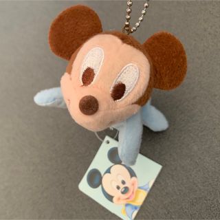 Disney baby ディズニー　ミッキー　赤ちゃん　ぬいぐるみ　マスコット(キャラクターグッズ)