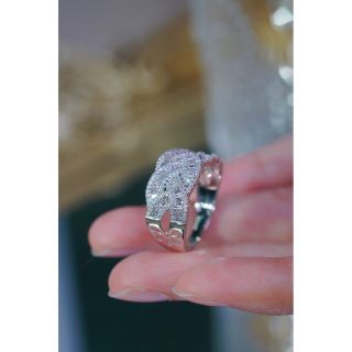 天然ダイヤモンドリング0.85ct　k18(リング(指輪))