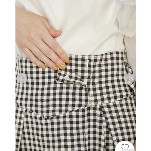 Lily Brown(リリーブラウン)のLILY BROWN   パンツドッキングラップスカート　新品　未使用 レディースのスカート(ロングスカート)の商品写真