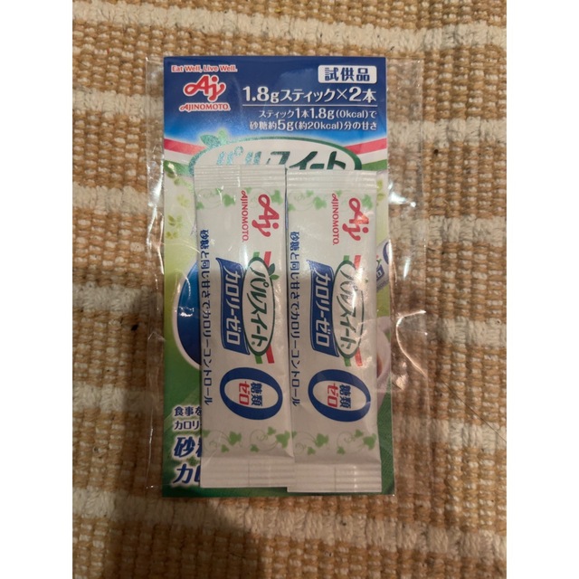 味の素(アジノモト)のパルスイートカロリーゼロ　1.8gスティック30袋　バラ売り可 食品/飲料/酒の健康食品(その他)の商品写真