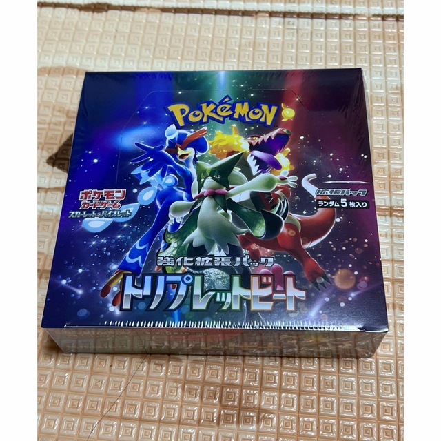 エンタメ/ホビー【おまけ付】ポケモンカード　トリプレットビート　box