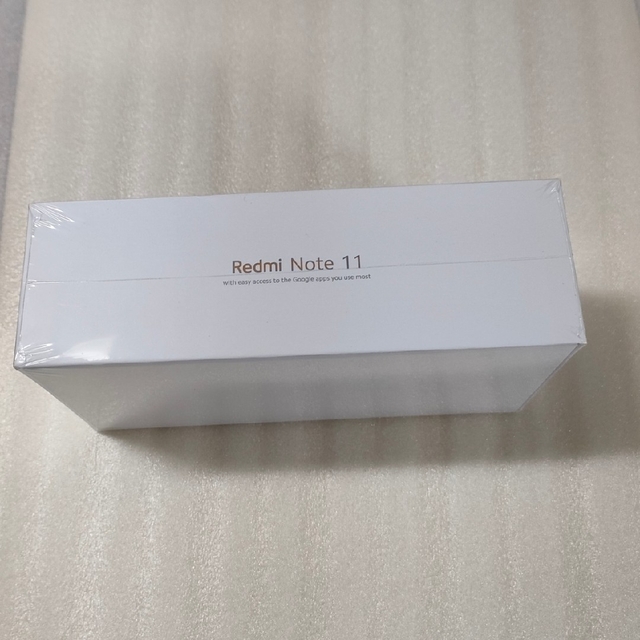 ANDROID - Xiaomi Redmi Note 11 Graphite Gray 未開封品の通販 by