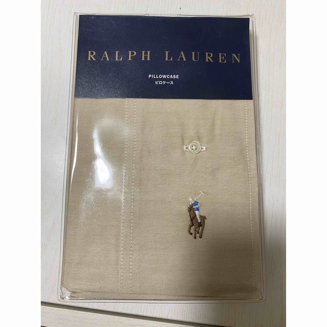 Ralph Lauren - 購入不可 ラルフローレン ロゴ刺繍入り ピローケース×2