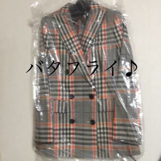 滝沢カレン着用 ダブスタ orijinal先染めチェックジャケット パンツ
