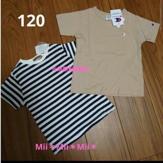 チャンピオン(Champion)のチャンピオン＆ボーダー　トップス2点セット(Tシャツ/カットソー)