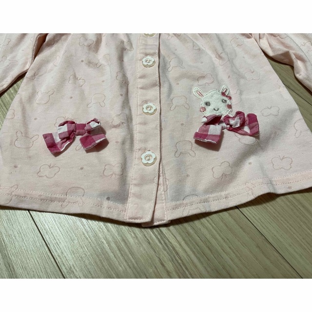 coeur a coeur(クーラクール)のクーラクール　カーディガン キッズ/ベビー/マタニティのキッズ服女の子用(90cm~)(カーディガン)の商品写真