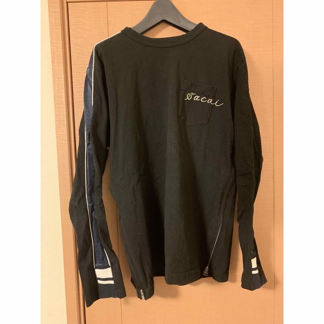 sacai サカイ ジップレイヤードTシャツ サイズ2