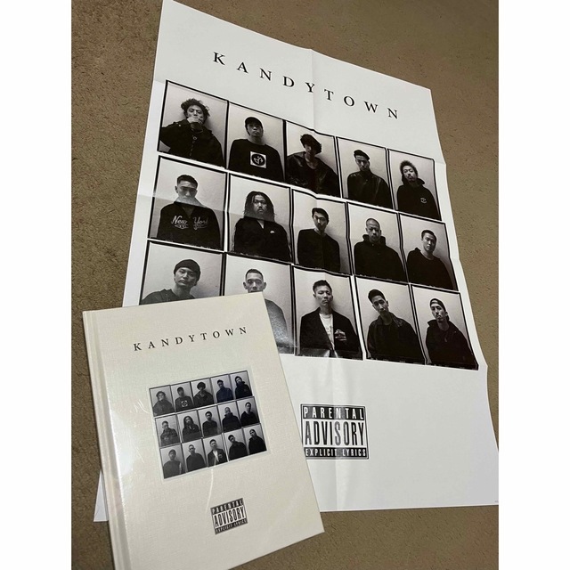 KANDYTOWN 「ADVISORY」ポスター付き初回生産限定盤CD+DVD エンタメ/ホビーのCD(ヒップホップ/ラップ)の商品写真