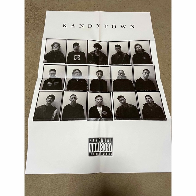 KANDYTOWN 「ADVISORY」ポスター付き初回生産限定盤CD+DVD エンタメ/ホビーのCD(ヒップホップ/ラップ)の商品写真