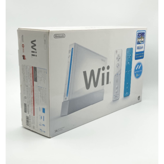 アウィーエフ(AuieF)の中古 Wii本体 (シロ) Wiiリモコンプラス2個、Wiiスポーツリゾート同梱(家庭用ゲーム機本体)