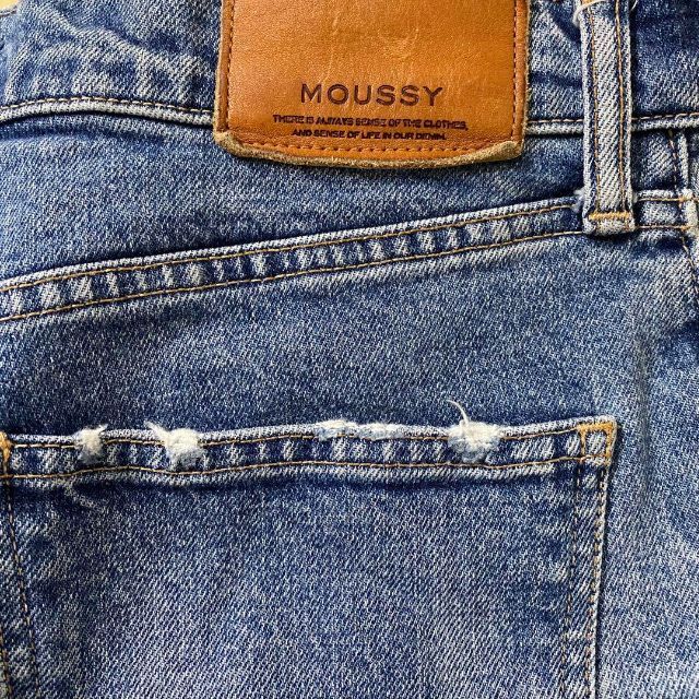 moussy(マウジー)の【美品！28インチ！早い者勝ち！】MOUSSY MVS skinnyデニムパンツ レディースのパンツ(デニム/ジーンズ)の商品写真