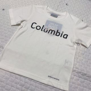 コロンビア(Columbia)のxxs Columbia ホワイト Tシャツ(Tシャツ/カットソー)