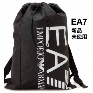 エンポリオアルマーニイーエーセブン(EMPORIO ARMANI EA7)の新品未使用 EA7 エンポリオ アルマーニ バックパック リュック 黒(バッグパック/リュック)