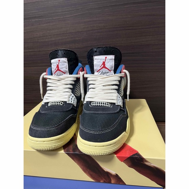 union nike jordan4 off noir 26cm