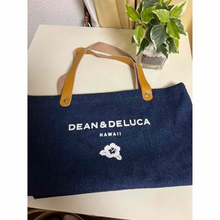 ディーンアンドデルーカ(DEAN & DELUCA)のディーンアンドデルーカ　ハワイ限定トート　デニム(トートバッグ)