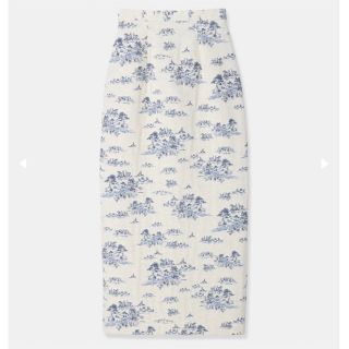 トゥデイフル(TODAYFUL)のlouren lakeside jacquard pencil skirt (ロングスカート)