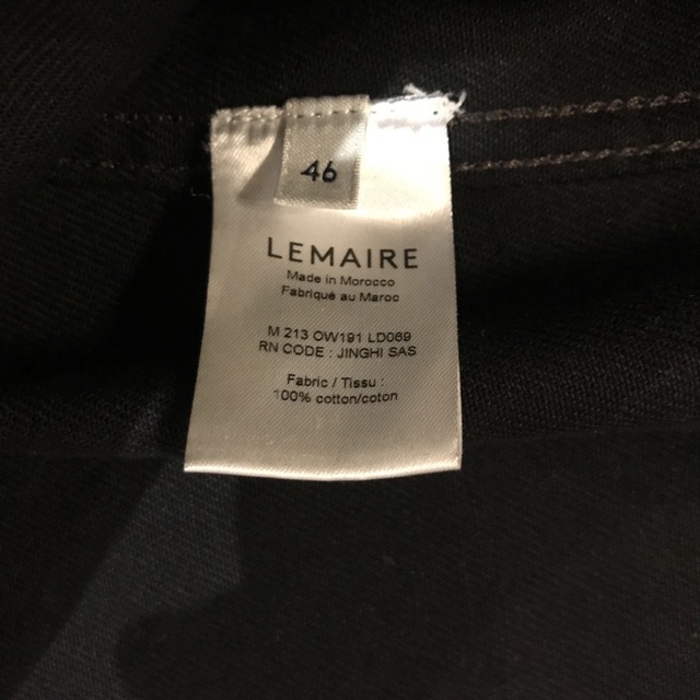 LEMAIRE(ルメール)のルメール　デニムオーバーシャツ　ディエゴさん専用！ メンズのジャケット/アウター(Gジャン/デニムジャケット)の商品写真