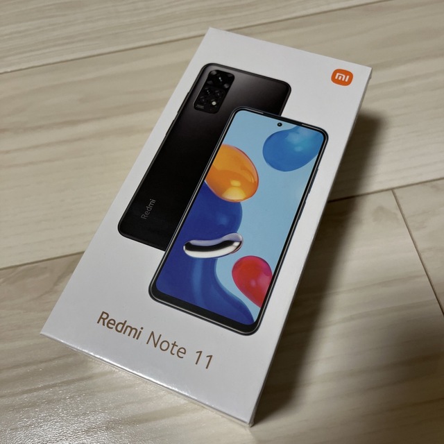 新品未開封 Redmi Note 11 4GB/64GB グレースマホ/家電/カメラ