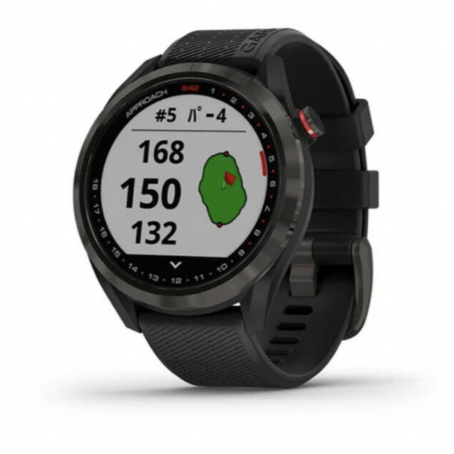 GARMIN(ガーミン)の新品未開封　GARMIN S42 ガーミン S42 GPS ブラック チケットのスポーツ(ゴルフ)の商品写真