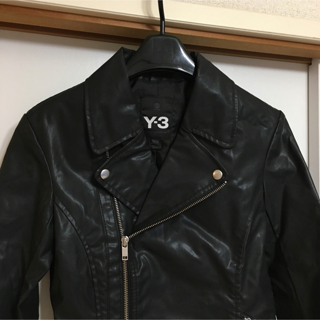 Y-3(ワイスリー)のY-3 フェイクレザーブルゾン レディースのジャケット/アウター(ブルゾン)の商品写真