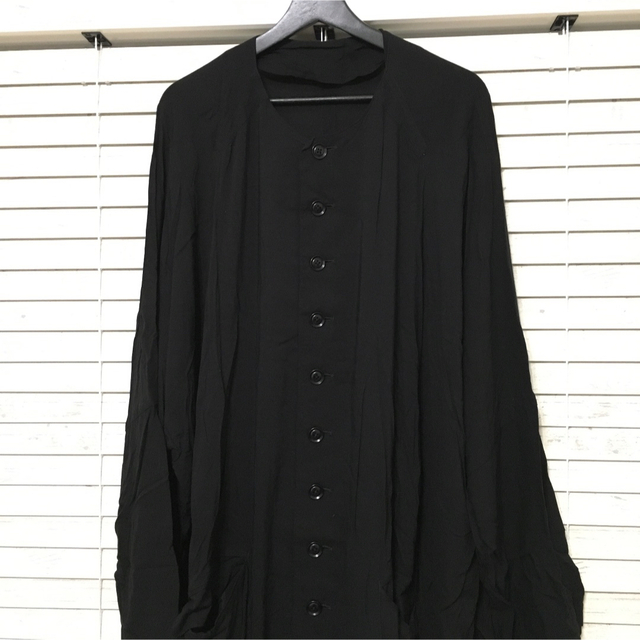 Yohji Yamamoto POUR HOMME(ヨウジヤマモトプールオム)のYohjiyamamoto POUR HOMME  ロングシャツ メンズのトップス(シャツ)の商品写真