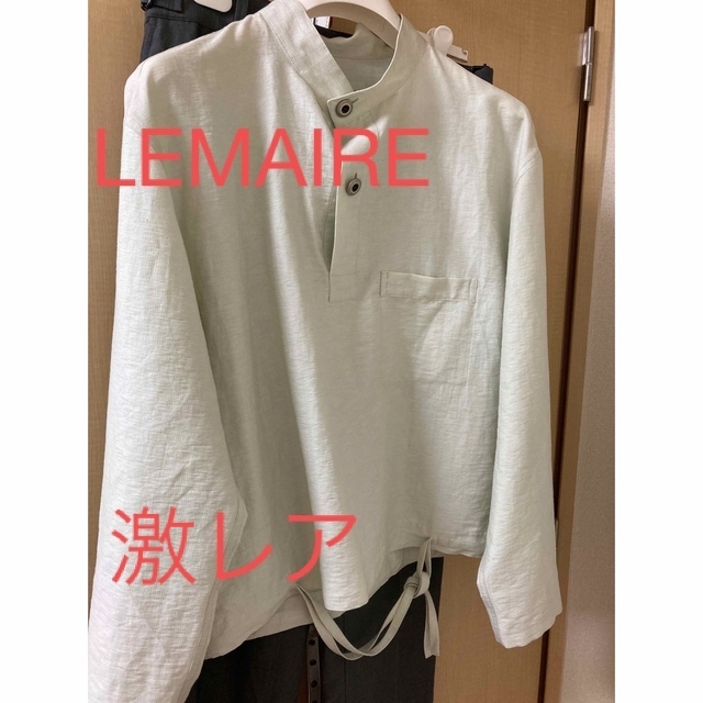 LEMAIRE smock top silver birch
