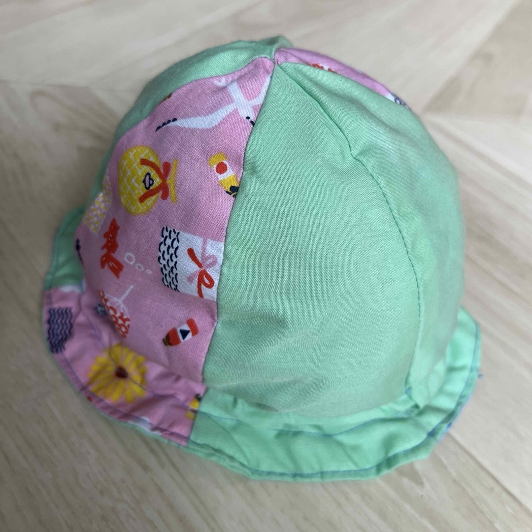 ‼︎ハンドメイド‼︎★赤ちゃん~2歳まで用帽子★ チューリップ帽子 ハンドメイドのハンドメイド その他(その他)の商品写真