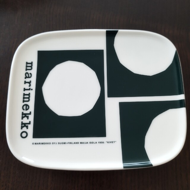 marimekko　マリメッコ　70周年　キヴェット　スクエア プレート　皿